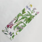 Purple Mimosa Yoga Mat Gallery Image 1