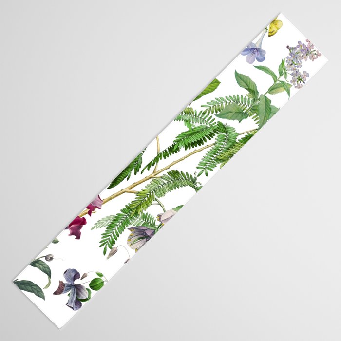 Purple Mimosa Table Runner Gallery Image 3