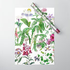 Purple Mimosa Wrapping Paper Gallery Image 1