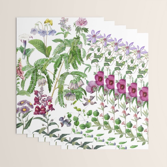 Purple Mimosa Wrapping Paper Gallery Image 3