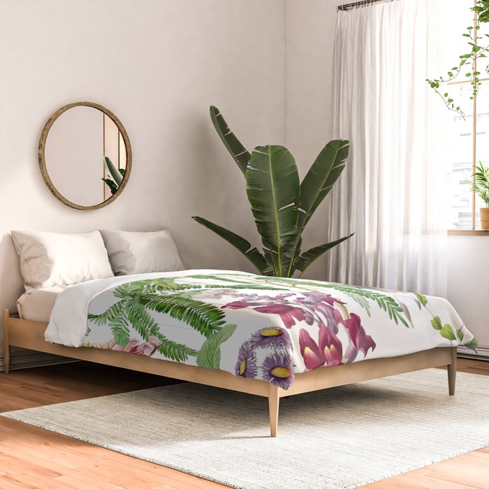 Purple Mimosa Comforter Gallery Image 2