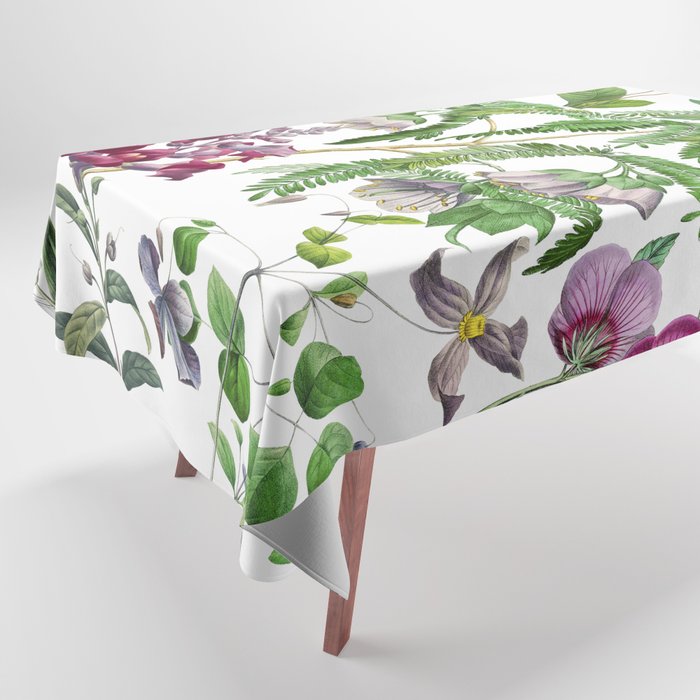 Purple Mimosa Tablecloth Gallery Image 1