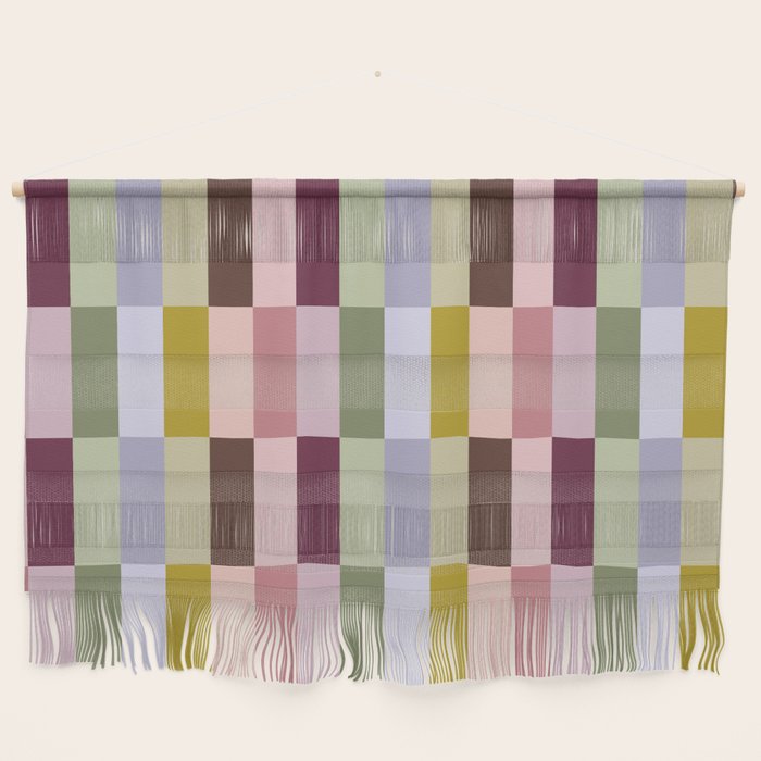 Checker block tiles - eclectic Wall Hanging Gallery Image 1