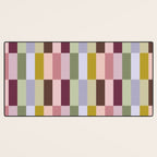 Checker block tiles - eclectic Desk Mat Gallery Image 3