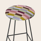 Checker block tiles - eclectic Stool Gallery Image 2