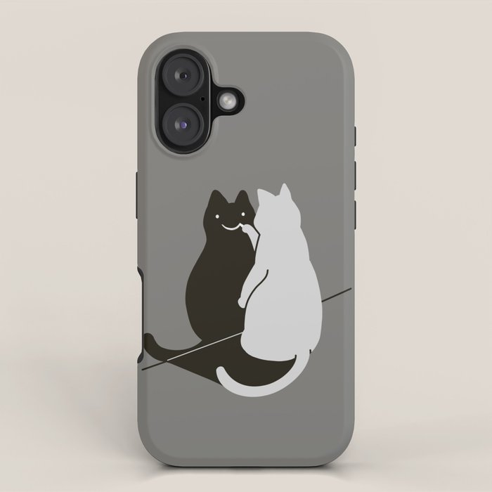 Be Pawsitive iPhone Case Gallery Image 1