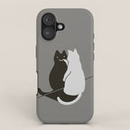 Be Pawsitive iPhone Case Gallery Image 1