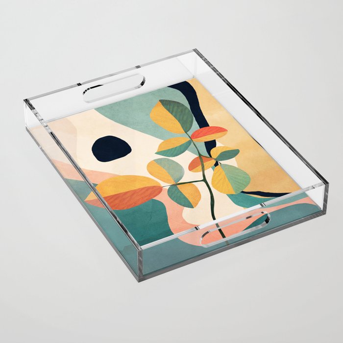Colorful Branching Out 26 Acrylic Tray Gallery Image 1