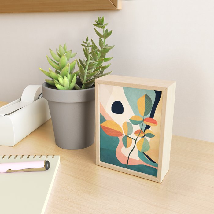 Colorful Branching Out 26 Mini Art Print Gallery Image 2
