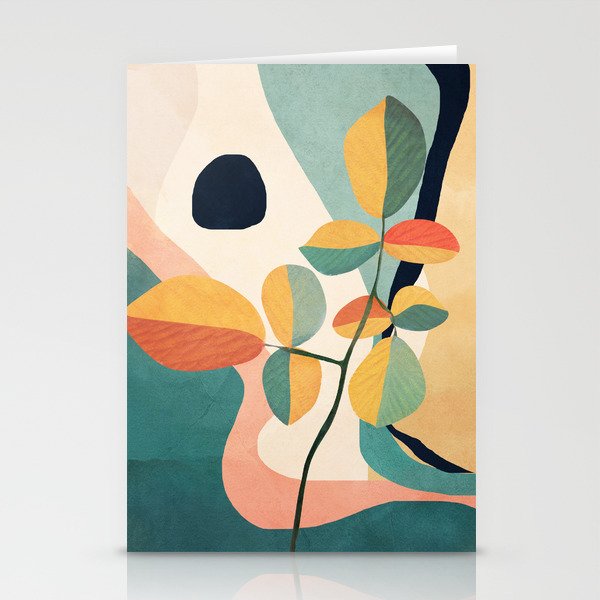 Colorful Branching Out 26 Stationery Card Gallery Image 1