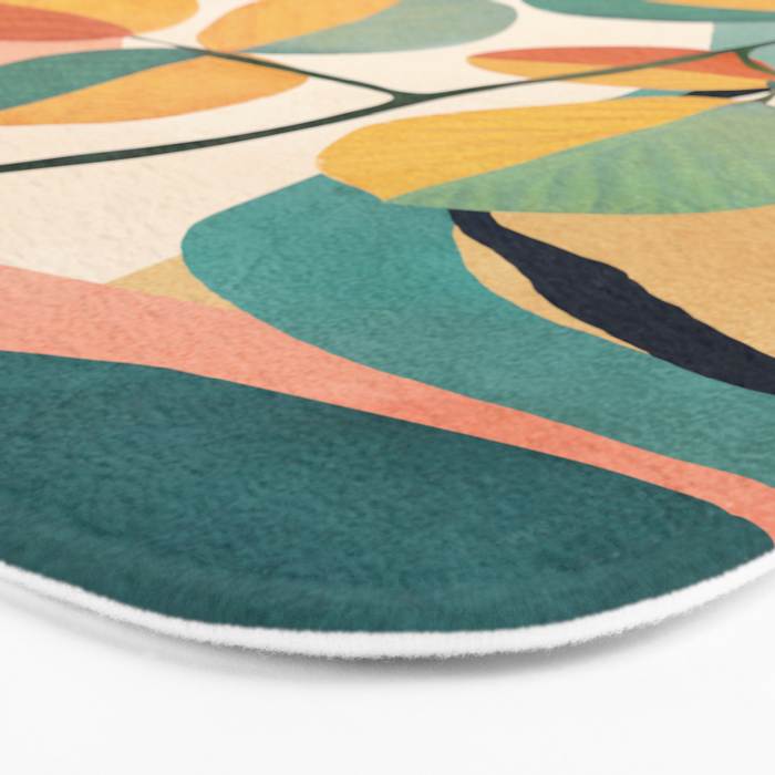 Colorful Branching Out 26 Bath Mat Gallery Image 3