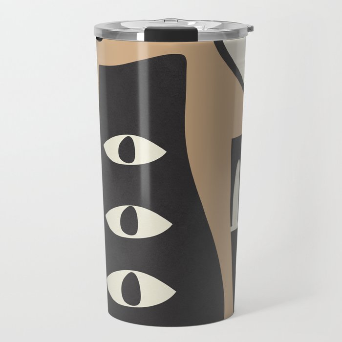 Surreal Flora 1 Travel Mug Gallery Image 1