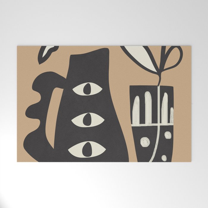 Surreal Flora 1 Welcome Mat Gallery Image 1