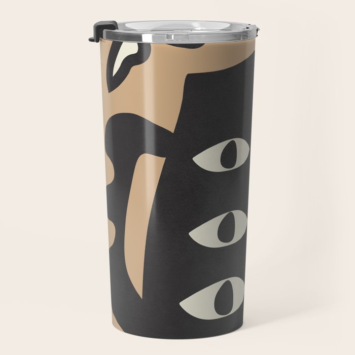 Surreal Flora 1 Travel Mug Gallery Image 3
