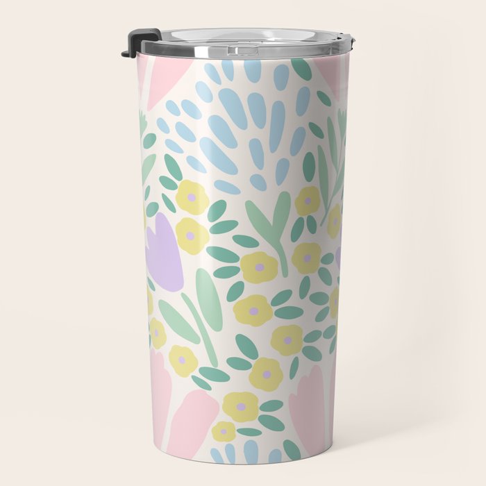 Sweet Flower Field  Travel Mug Gallery Image 3