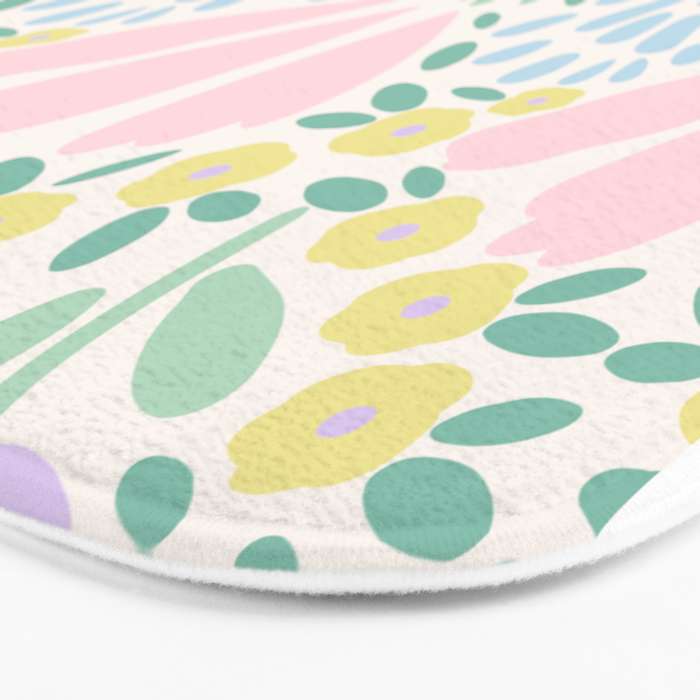 Sweet Flower Field  Bath Mat Gallery Image 3