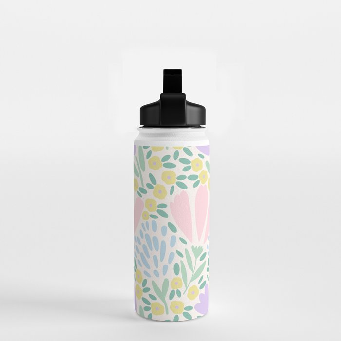 Sweet Flower Field  Water Bottle Gallery Image 2