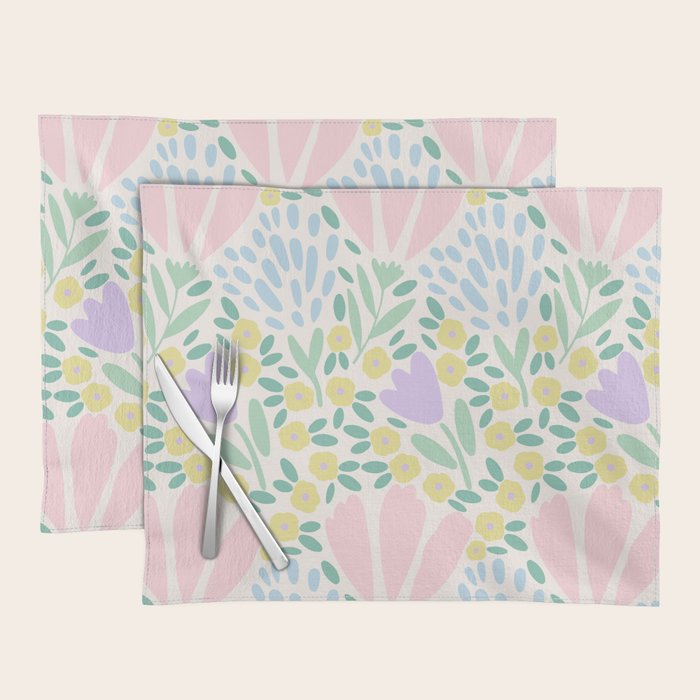 Sweet Flower Field  Placemat Gallery Image 1
