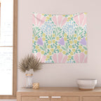 Sweet Flower Field  Wall Tapestry Gallery Image 2