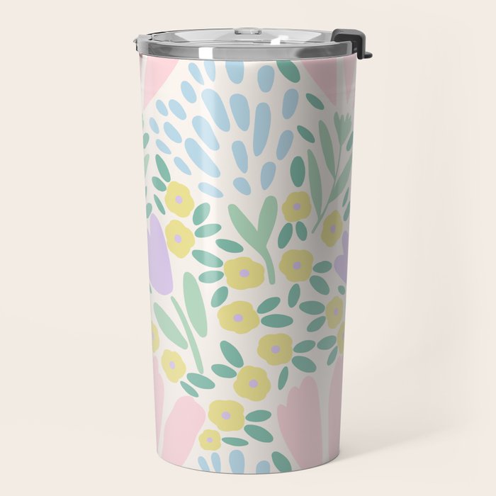 Sweet Flower Field  Travel Mug Gallery Image 2