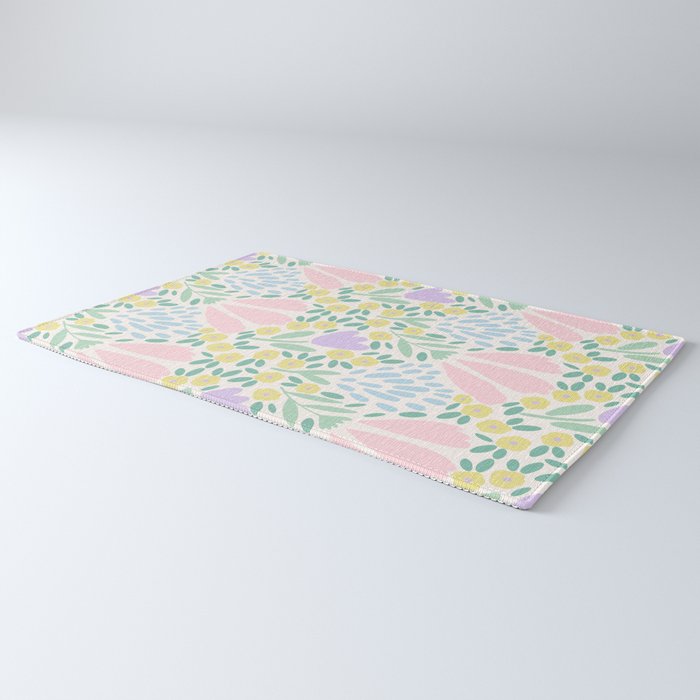 Sweet Flower Field  Rug Gallery Image 3