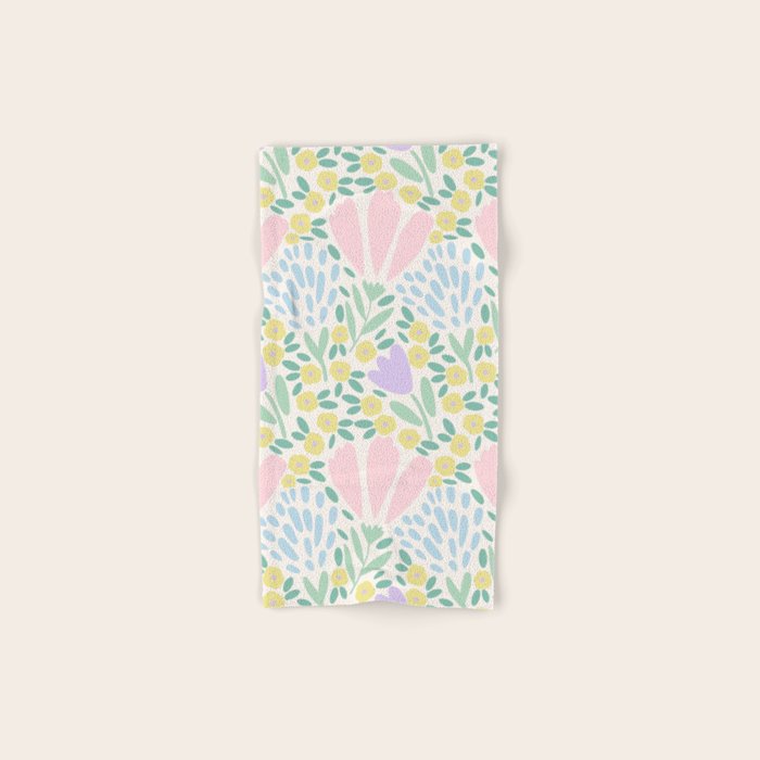 Sweet Flower Field  Bath Towel Gallery Image 1