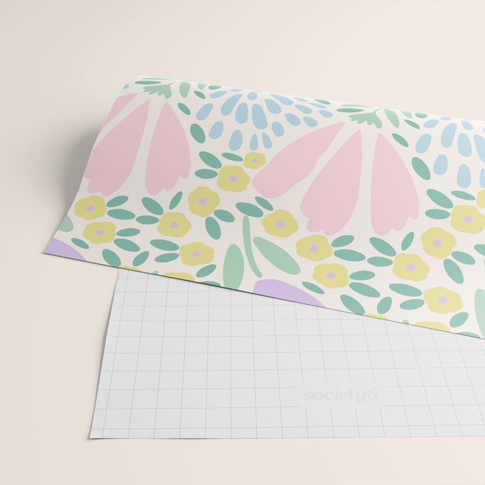 Sweet Flower Field  Wrapping Paper Gallery Image 2