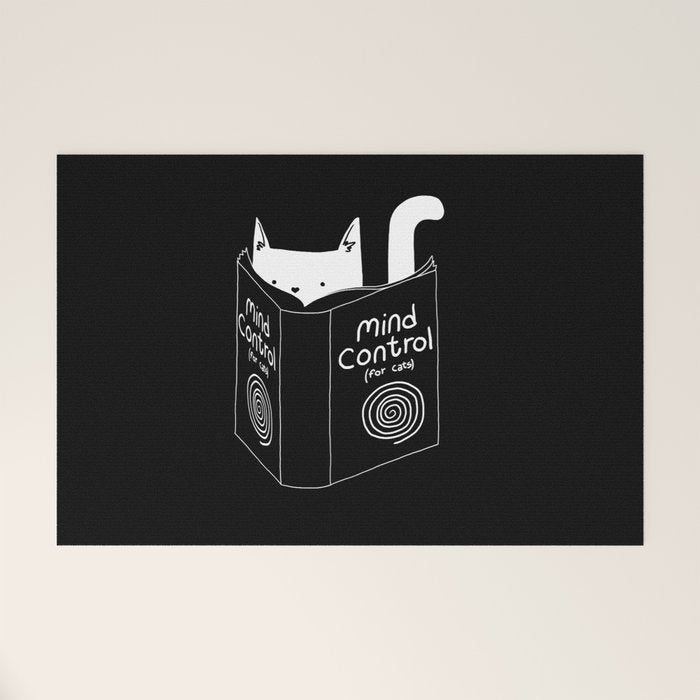 Mind Control 4 Cats Welcome Mat Gallery Image 1