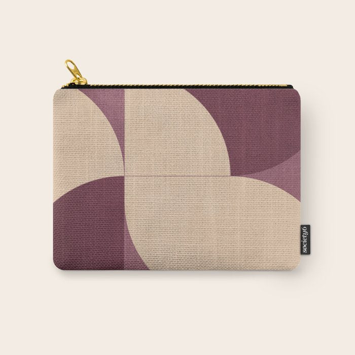 Modern geometric shapes 53 Carry All Pouch Gallery Image 1