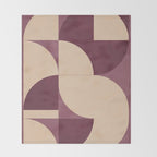 Modern geometric shapes 53 Throw Blanket Gallery Image 2