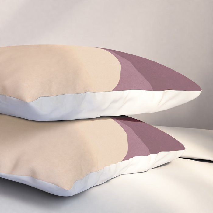 Modern geometric shapes 53 Pillow Sham Gallery Image 3