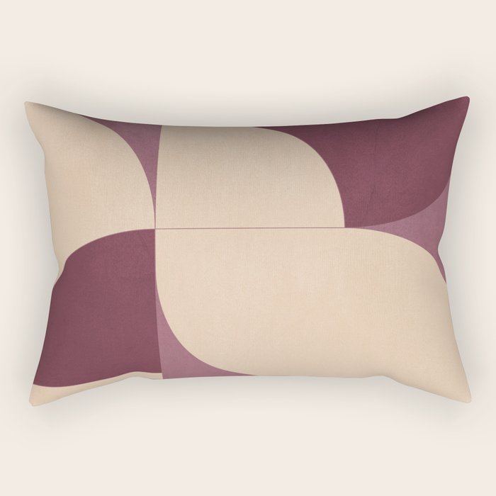 Modern geometric shapes 53 Rectangular Pillow Gallery Image 2
