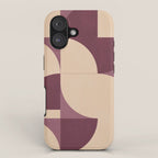 Modern geometric shapes 53 iPhone Case Gallery Image 1