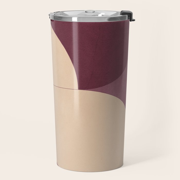 Modern geometric shapes 53 Travel Mug Gallery Image 2