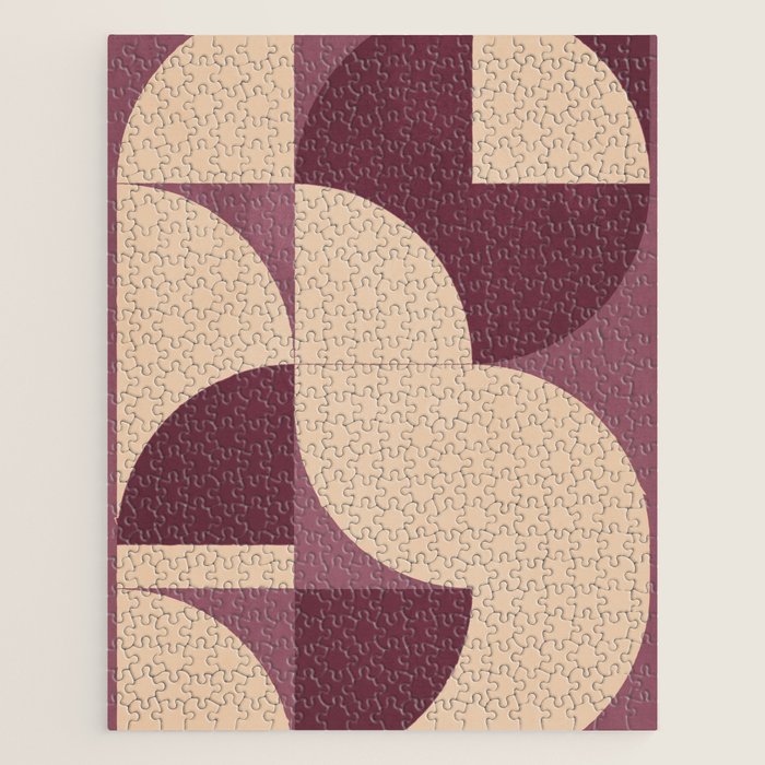 Modern geometric shapes 53 Jigsaw Puzzle Gallery Image 1