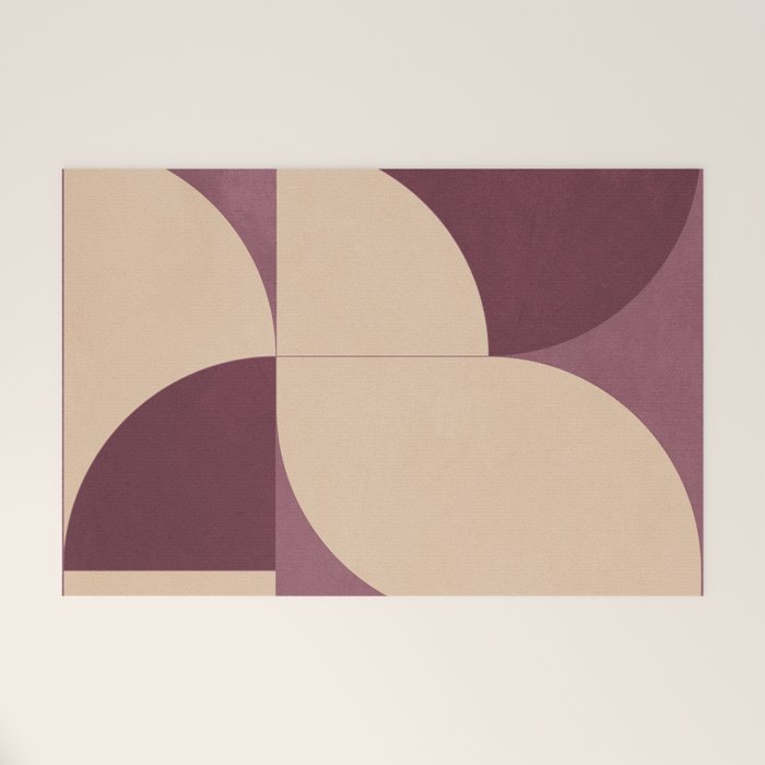 Modern geometric shapes 53 Welcome Mat Gallery Image 1
