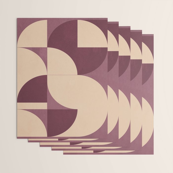 Modern geometric shapes 53 Wrapping Paper Gallery Image 3