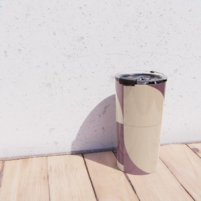 Modern geometric shapes 53 Travel Mug Gallery Image 4