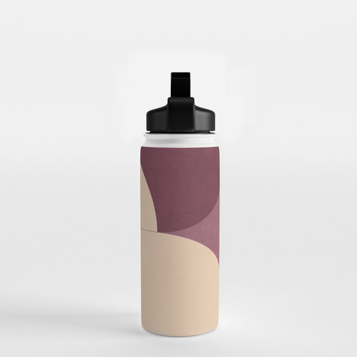 Modern geometric shapes 53 Water Bottle Gallery Image 2