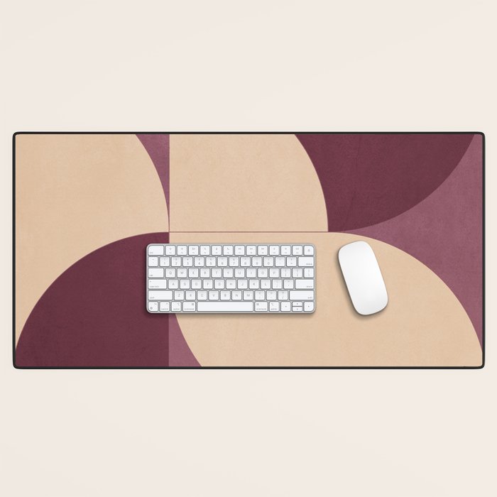 Modern geometric shapes 53 Desk Mat Gallery Image 1