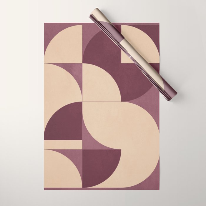Modern geometric shapes 53 Wrapping Paper Gallery Image 1