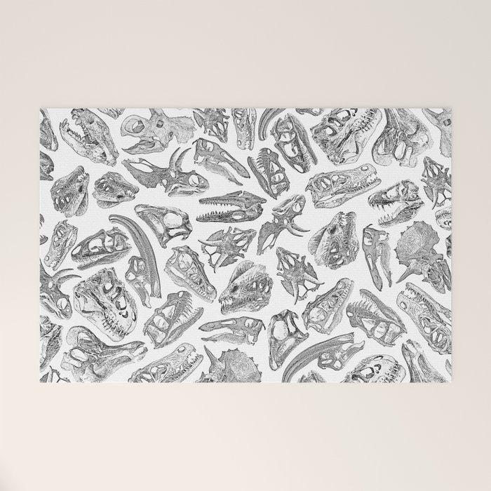 Paleontology Dream Welcome Mat Gallery Image 1