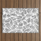 Paleontology Dream Outdoor Rug Gallery Image 1