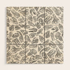 Paleontology Dream Wood Wall Art Gallery Image 1