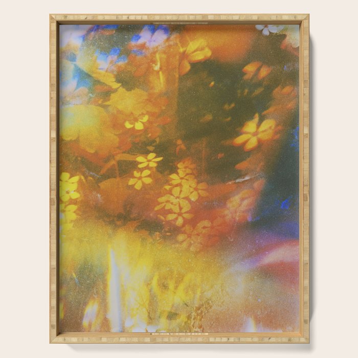 Florally Confined Serving Tray Gallery Image 1
