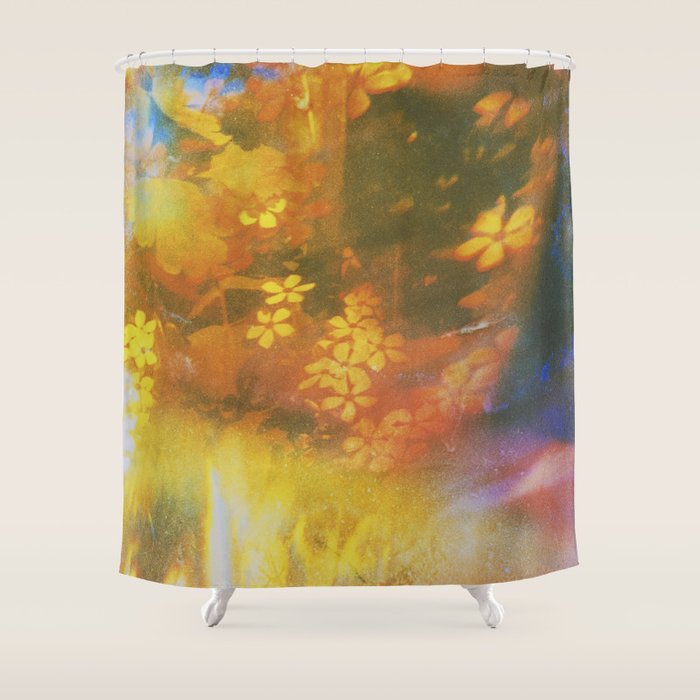 Florally Confined Shower Curtain Gallery Image 1