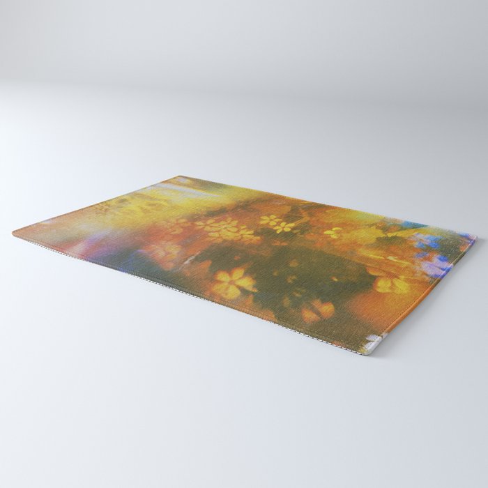 Florally Confined Rug Gallery Image 3