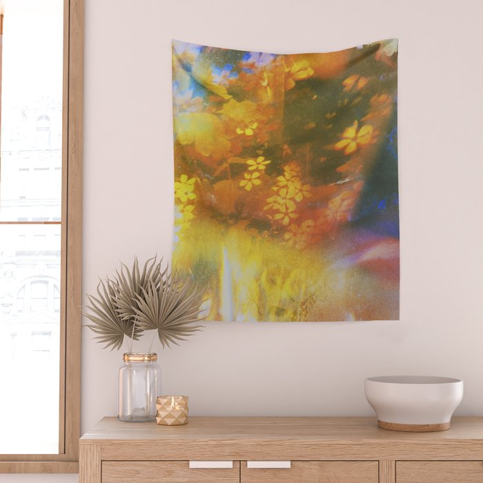 Florally Confined Wall Tapestry Gallery Image 2