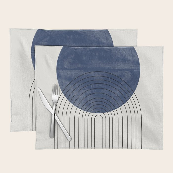 Blue Sun Placemat