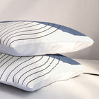 Blue Sun Pillow Sham Gallery Image 3